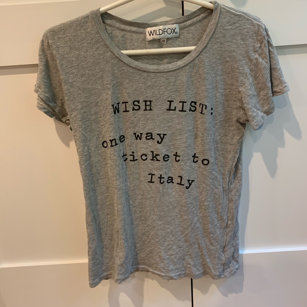 Wildfox graphic tee